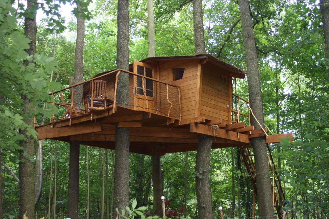 Treehouse V Brdech Villa Bohutín Екстериор снимка