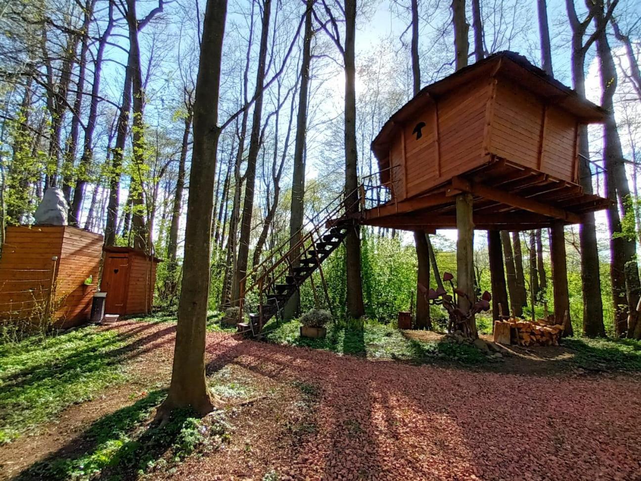 Treehouse V Brdech Villa Bohutín Екстериор снимка