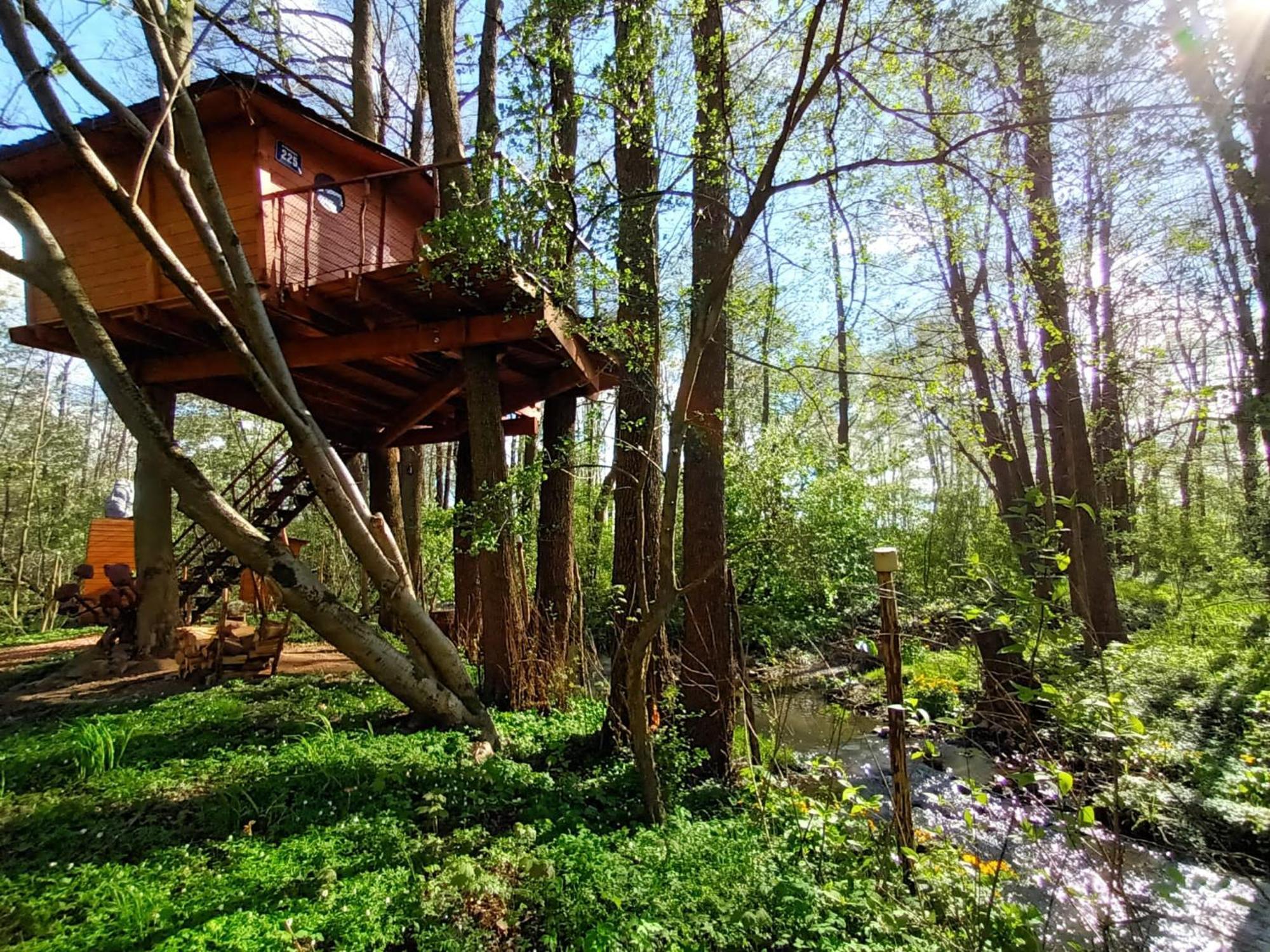 Treehouse V Brdech Villa Bohutín Екстериор снимка